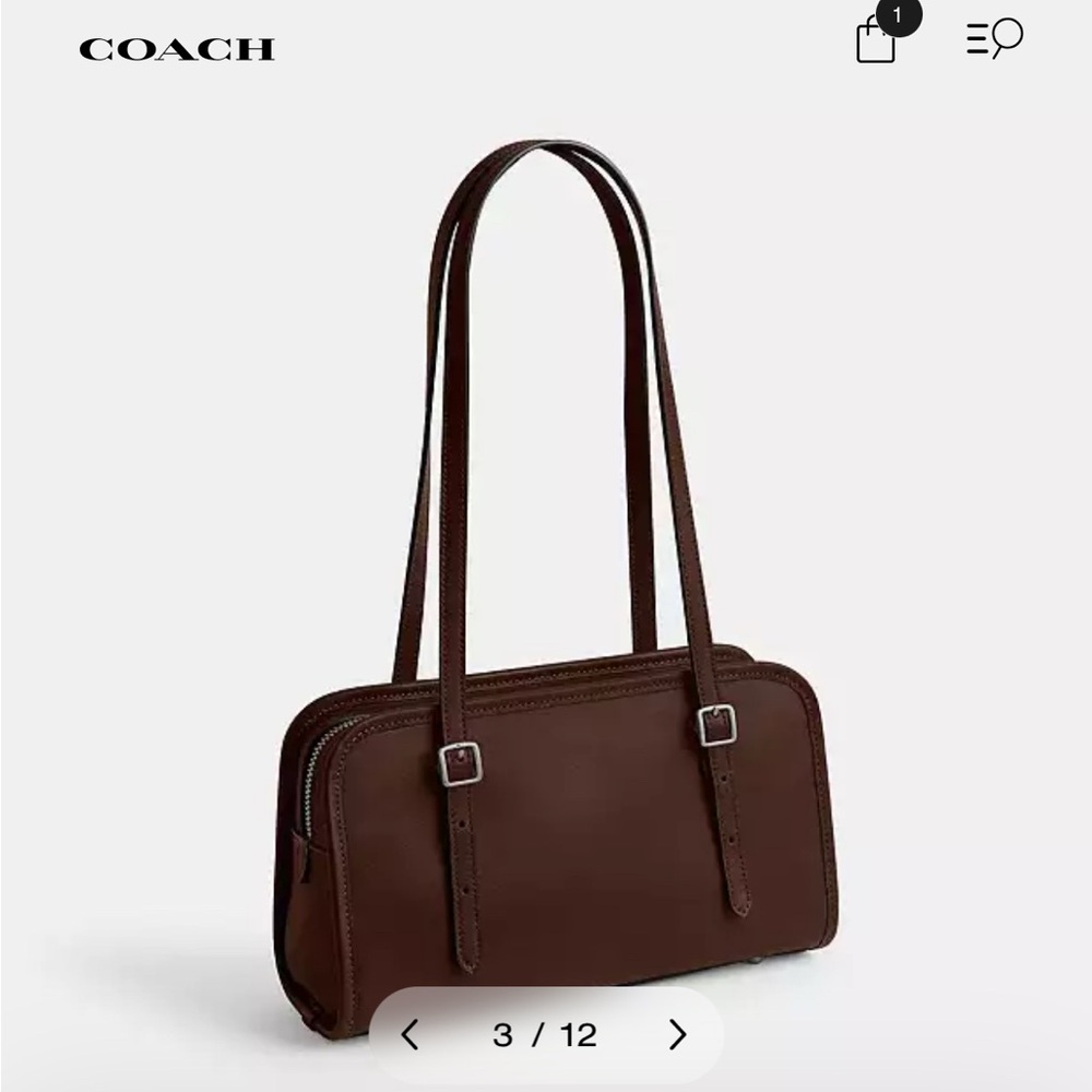 Coach Maple Swing Zip Shoulder Bag - Picture 2 of 11